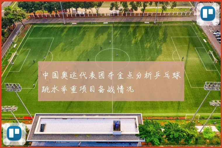 中国奥运代表团夺金点分析乒乓球跳水举重项目备战情况
