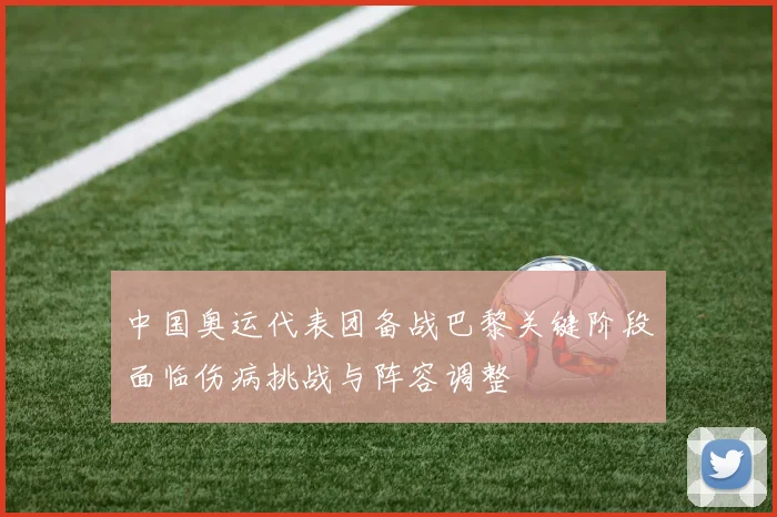 中国奥运代表团备战巴黎关键阶段面临伤病挑战与阵容调整