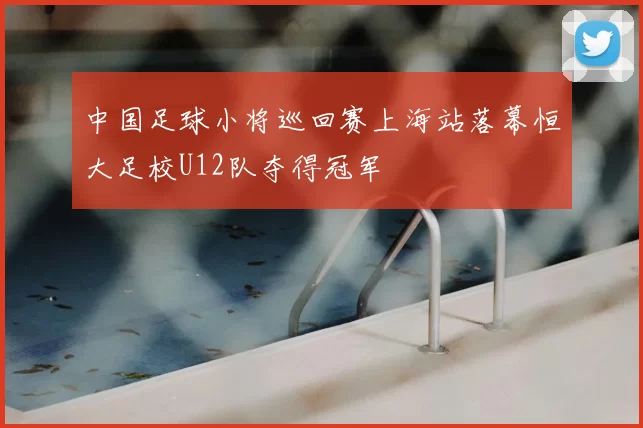 中国足球小将巡回赛上海站落幕恒大足校U12队夺得冠军