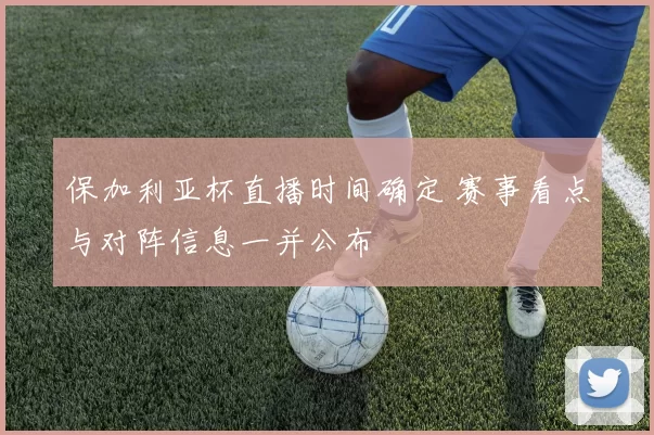 保加利亚杯直播时间确定 赛事看点与对阵信息一并公布