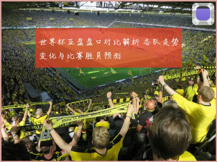 世界杯亚盘盘口对比解析 各队走势变化与比赛胜负预测